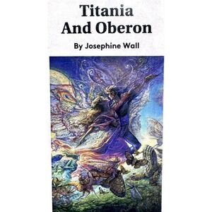 RARE Titania‎ and Oberon  Diamond Art Club Josephine Wall DISCONTINUED 27.6X38.6